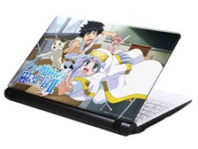 とある魔術の禁書目録　ビジュアライズノートパソコン　天板　上条当麻　インデックス パソコン工房 「とある魔術の禁書目録II ver.1」ビジュアライズノート