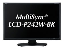NEC MultiSync LCD-P242W-BK [24.1インチ ブラック] 価格比較 - 価格.com