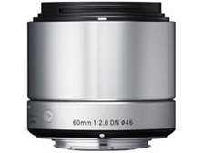 60mm F2.8 DN シルバー [マイクロフォーサーズ用]の製品画像 - 価格.com