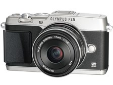 オリンパス OLYMPUS PEN E-P5 17mm F1.8レンズキット [シルバー