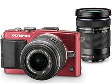 オリンパス OLYMPUS PEN Lite E-PL6 ダブルズームキット [レッド