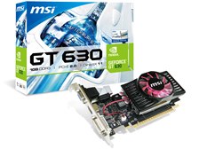 グラフィックボード・グラボ・ビデオカード msi GEFORCE GT630  nVIDIA   1GB DDR3 Specification N630GT-MD1GD3 | MSI Global - The Leading Brand