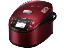 HITACHI 炊飯器 2020年製 レッド 1400W 日立 蒸気カット 極上炊き 圧力&スチーム RZ-TV100K(R) [レッド] 価格
