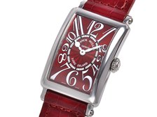 【新品】フランクミュラー ロングアイランド レッドカーペット 902QZ SS クォーツ 新品)FRANCK MULLER フランク・ミュラー ロングアイランド レッド