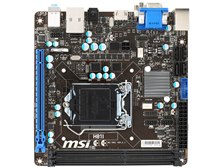 H81I  MSI Mini-ITX マザーボード、CPUセット