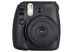 【中古】(未使用･未開封品)FUJIFILM インスタントカメラ チェキ instax mini 8 純正ハンドストラップ付き ブラック INS MINI 8 BLACK N 富士フイルム instax mini 8 チェキ 純正ハンドストラップ付き