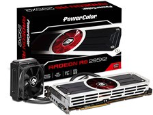 【値下げ交渉可】PowerColor RADEON R9 295X2 本体 PowerColor PowerColor R9 295X2 8GB GDDR5 AXR9 295X2 8GBD5-M4D
