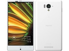 今までのスマホNo.1』 シャープ AQUOS SERIE SHL25 au [ホワイト