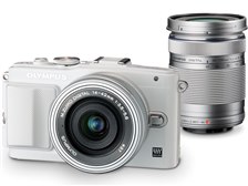 オリンパス OLYMPUS PEN Lite E-PL6 EZ ダブルズームキット [ホワイト