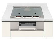 (未使用･未開封品)　パナソニック ビルトインIHクッキングヒーター（ブラック/グレイッシュシルバー）Panasonic G32シリーズ KZ-G32AS 6k88evb kz-g32as.jpg