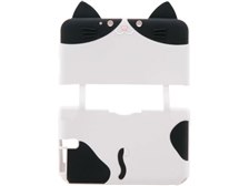CYBER・シリコンカバー ねこにゃん DX(3DS LL用) CY-3DLCSCDX-HW