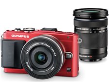 OLYMPUS - かんな　オリンパス　E-PL2 ダブルズームキット　赤 Amazon | OLYMPUS ミラーレス一眼 E-PL2 ダブルズームキット