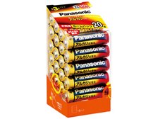 Panasonic LR6XJ/20SWアルカリ乾電池単４20本オーム 概要 アルカリ乾電池単3形20本パック LR6XJ/20SW | 電池