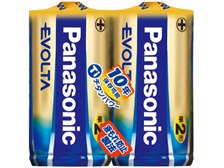 パナソニック エボルタ アルカリ乾電池 単2形 2本パック LR14EJ/2SE