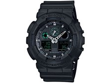 カシオ G-SHOCK ミリタリーブラック・シリーズ GA-100MB-1AJF 価格比較