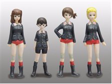 ガールズ＆パンツァー アヒルさんチームフィギュアセット