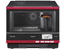 日立 オーブンレンジ ヘルシーシェフパールレッド MRO-MBK5000□ 日立、食パン1斤100分で調理するオーブンレンジ 「MRO-MBK5000