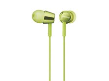 【中古】「非常に良い」ソニー SONY イヤホン MDR-EX150 : カナル型 グリーン MDR-EX150 G SONY MDR-EX150 (G) [ライムグリーン]投稿画像・動画 - 価格.com
