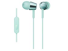 ソニー イヤホン MDR-EX150AP : カナル型 リモコン・マイク付き ミントブルー MDR-EX150AP L SONY MDR-EX150AP (L) [ミントブルー] オークション比較 - 価格.com
