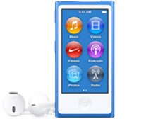 iPod nano 16GB 2015年モデル ブルー MKN02J/A
