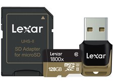 まだ購入できる貴重なmlc採用のlexar 1800x Microsdxc 128gb レキサーメディア Lsdmi128crbjp1800r 128gb Qutaさんのレビュー評価 評判 価格 Com