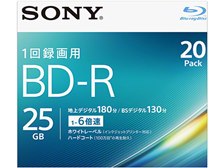 SONY - SONY　ブルーレイディスク 20BNR2VJPS6　BD-R DL 6倍速 20枚組 SONY 20BNR2VJPS6 [BD-R DL 6倍速 20枚組] 価格比較 - 価格.com