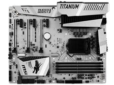 マサ様 金属バックプレート付きの白い美しいマザボ』 MSI Z170A MPOWER