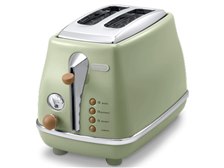【新品未使用】DeLonghi グリーン トースター 2スロット DeLonghi EOI408J-GR ディスティンタ・ペルラ コレクション