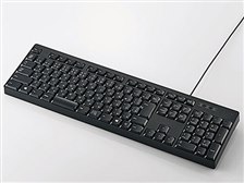 ELECOM 有線キーボード TK-FFCM01BK コンパクト有線キーボード - TK-FCM084BK