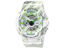 時計 CASIO G-SHOCK GA-110TX-7AJF CASIO G-SHOCK GA110TX7AJF White Textured Analog Digital