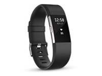 Fitbit Charge2  Black Sサイズ Fitbit Charge 2 Silver - Large, Wireless Fitness Activity