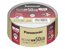 パナソニック LM-BES50P30 [BD-RE DL 2倍速 30枚組] 価格比較 - 価格.com