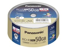 パナソニック LM-BRS50P30 [BD-R DL 2倍速 30枚組] 価格比較 - 価格.com