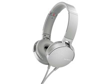 SONY MDR-XB550AP (W) [グレイッシュホワイト] オークション比較