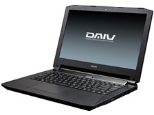 DAIV-NG4500S1-EX5 I7 7700HQ メモリ16GB 高速SSD120GB/HDD1000GB 14.0インチ FHD画面 NVIDIA GTX 1050 windows 10/office マウスコンピューター DAIV-NG4500S1-S5 Core i7/16GBメモリ/480GB SSD