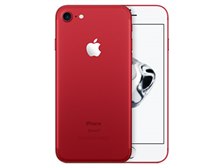 スマートフォン本体iPhone7 PRODUCT  RED 128GB ソフトバンク 【美品】