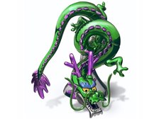 ヨ*読様 ドラゴンクエストメタリックモンスターズギャラリー 2体しんりゅう　スカ スクウェア・エニックス ドラゴンクエスト メタリックモンスターズ