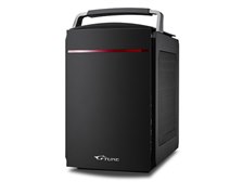 ★★GTUNE-LittleGEAR-i310 シリーズ/ブラック /Mini-ITX仕様/電源付/中古美品/★★ G-Tune、ハンドルを装備した小型ゲーミングPC「LITTLEGEAR