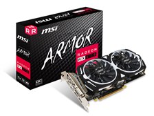 RX570 radeon amd グラボ MSI Radeon RX 570 ARMOR 4G OC [PCIExp 4GB] 価格比較 - 価格.com