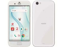 AQUOS R Zirconia White 64 GB SIMフリースマートフォン/携帯電話
