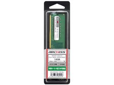 新品 ARCHISS 16GB 2枚組　AS-2400D4-16G-MJ(X2) ARCHISS AS-2400D4-16G-MJ [DDR4 PC4-19200 16GB] 価格比較