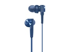 ソニー イヤホン 重低音モデル MDR-XB55 : カナル型 ブルー MDR-XB55 L l_K0000974871.jpg