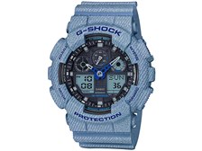 デニムカラー G-SHOCK デジタル腕時計 GA-100DE-2AJF カシオ G-SHOCK デニムドカラー GA-100DE-2AJF 価格比較 - 価格.com