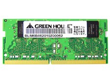 GREEN HOUSE DDR4-2400 16GB × 1枚 PC用メモリ② グリーンハウス GH-DNF2400-16GB [SODIMM DDR4 PC4-19200 16GB] 価格