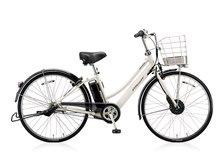 black_ENJEL　電動アシスト ホワイト ブリヂストンAL7B40 ブリヂストン アルベルトe B400 L型 AL7B48 [P.シャンパンホワイト] +