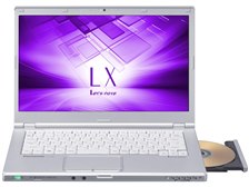 Windowsノート本体 Panasonic Let's note CF-LX6 Panasonic Let's note CF-LX6（光学ドライブなし）モバイル