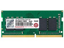 トランセンド JM2400HSB-8G [SODIMM DDR4 PC4-19200 8GB] 価格比較