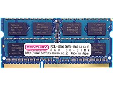 CENTURY MICRO CD8G-SOD3LU1866 [SODIMM DDR3L PC3L-14900 8GB] 価格