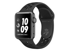 Apple Apple Watch Nike+ Series 3 GPSモデル 38mm MQKY2J/A [アンスラ 