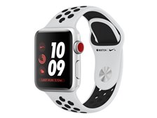 Apple Apple Watch Nike+ Series 3 GPS+Cellularモデル 38mm MQM72J/A ...